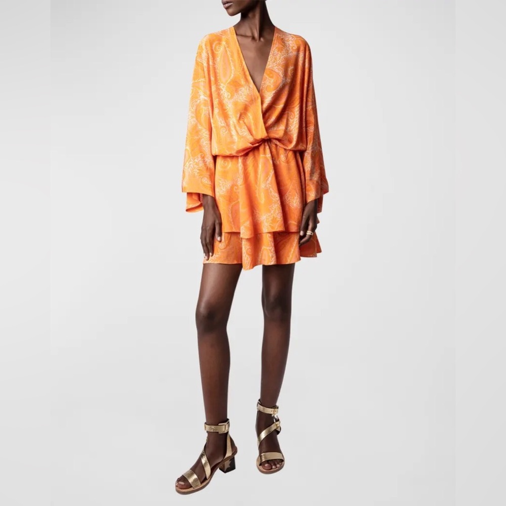COPY - Zadig & Voltaire Hailey Dress in Coral